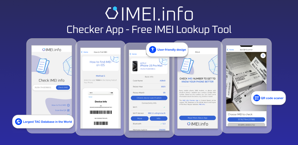 تطبيق مدقق معلومات IMEI - صورة الأخبار على imei.info