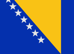 Bosnia and Herzegovina الراية